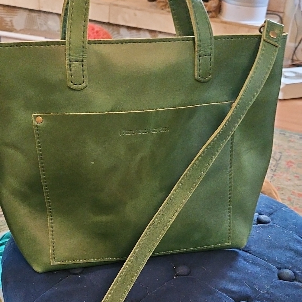 Portland Leather Goods Medium Crossbody Tote